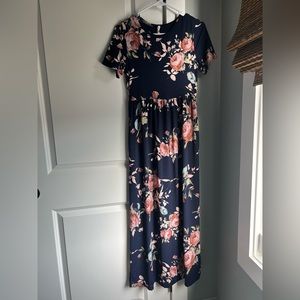 Pink Blush Maternity Dress- Small